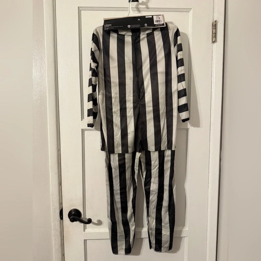 Beetlejuice Child Halloween Costume Sz medium
